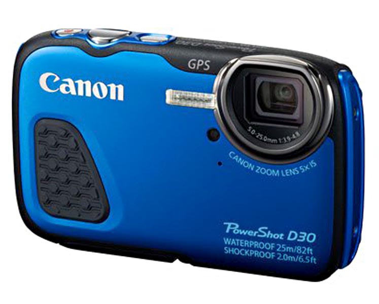 Canon Фотоаппарат Canon PowerShot D30 Blue*