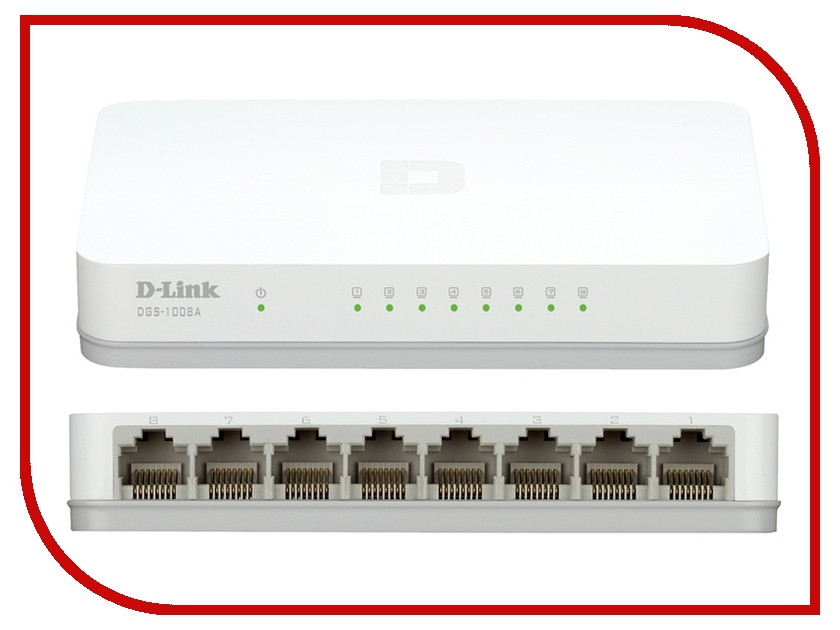 D-Link DGS-1008A / C1 / DGS-1008A / C1A / DGS-1008A / C1B
