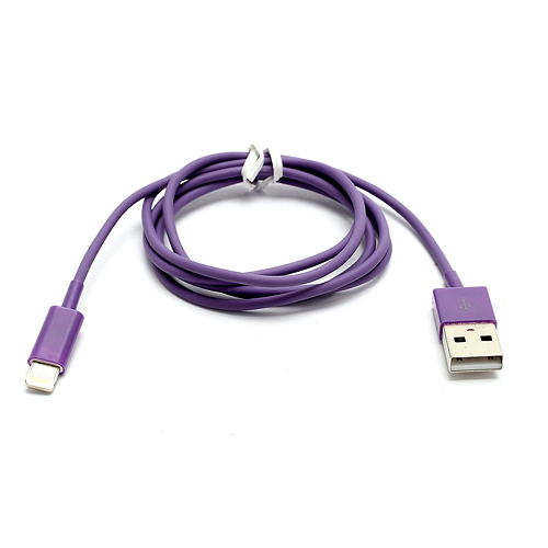  Kromatech Lightning to USB Cable for iPhone 5/iPad mini/iPad 4 Purple<br>