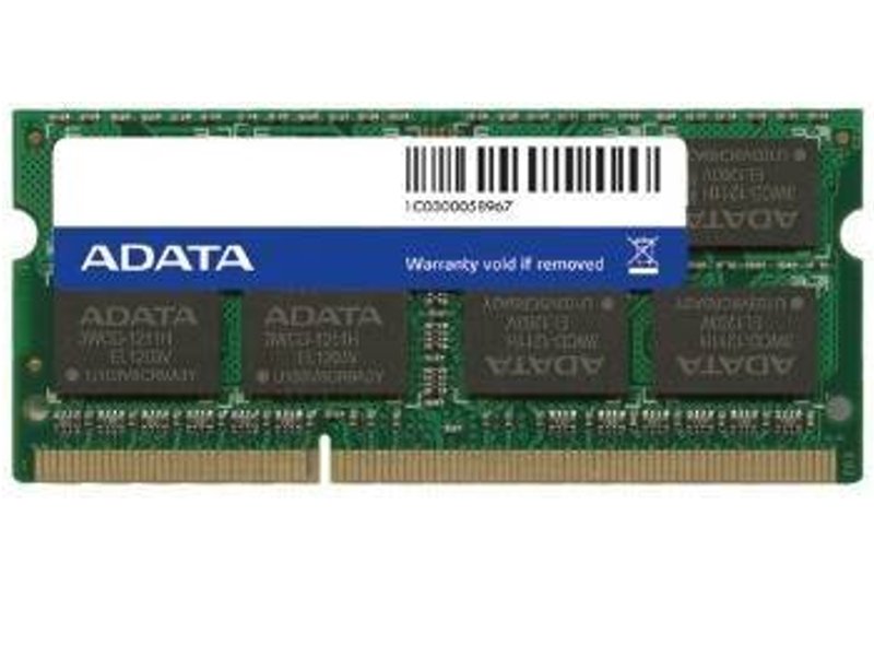 Модуль памяти A-Data DDR3 SO-DIMM 1600MHz PC3-12800 - 8Gb AD3S1600W8G11-B