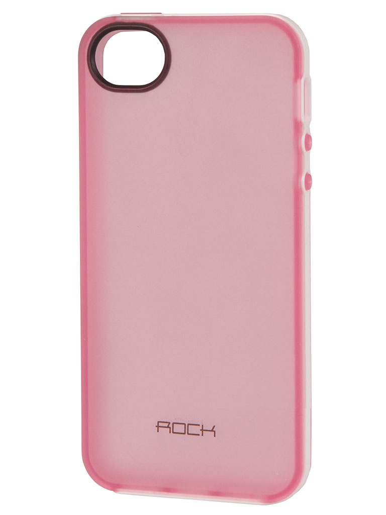  Аксессуар Чехол ROCK Joyful Protective Shell for iPhone 5 / 5S Pink 24384