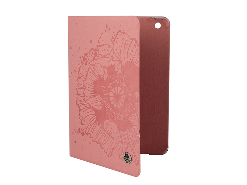  Аксессуар Чехол ROCK Impress Side Flip for iPad mini Retina Pink 59577