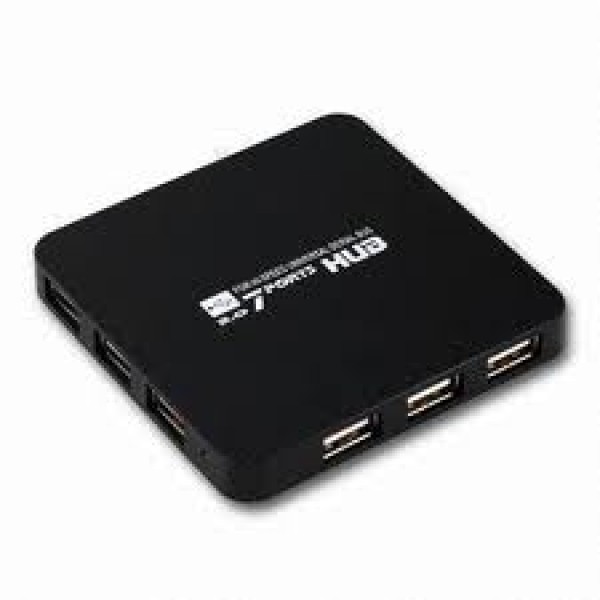  Хаб USB Havit HV-H75 USB 7 Port Black