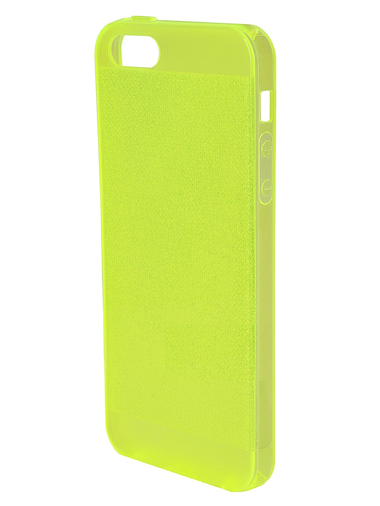  Аксессуар Чехол Just Case Shining Series for iPhone 5 Yellow