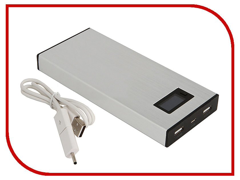фото Аккумулятор Ross&amp;Moor PB-MS011 16000mAh Silver Ross&;Moor
