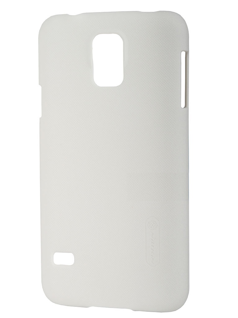  Аксессуар Чехол-накладка Samsung G900 Galaxy S5 Nillkin Super Frosted Shield White