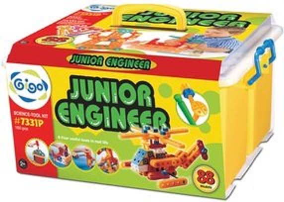Gigo - Конструктор Gigo Junior Engineer 160 PCS 7331P