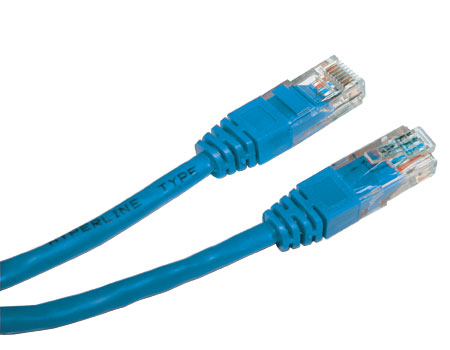  Аксессуар Greenconnect UTP 5e 24awg RJ45 0.3m GC-LNC01-0.3m Blue