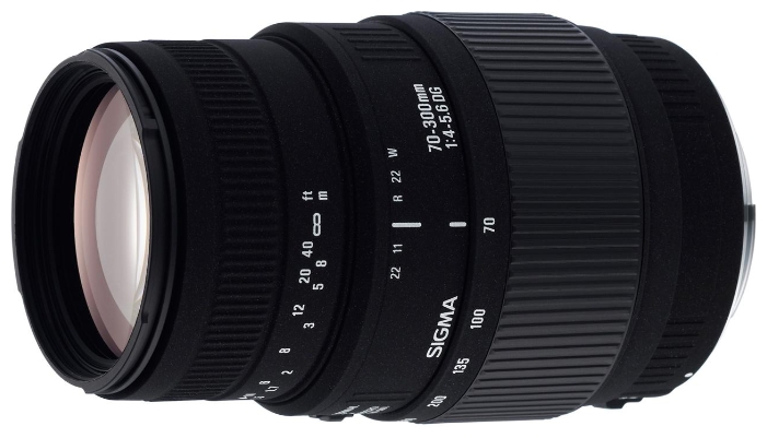 Sigma Объектив Sigma Nikon AF 70-300 mm F/4-5.6 DG Macro