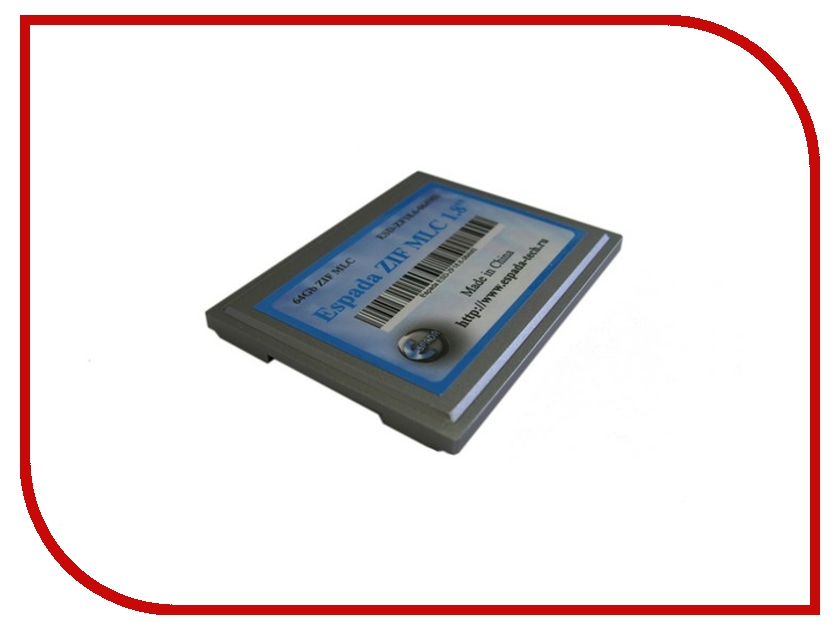 фото Жесткий диск 64Gb - Espada ZIF MLC SSD 1.8 ESD-ZF18.6-064MS