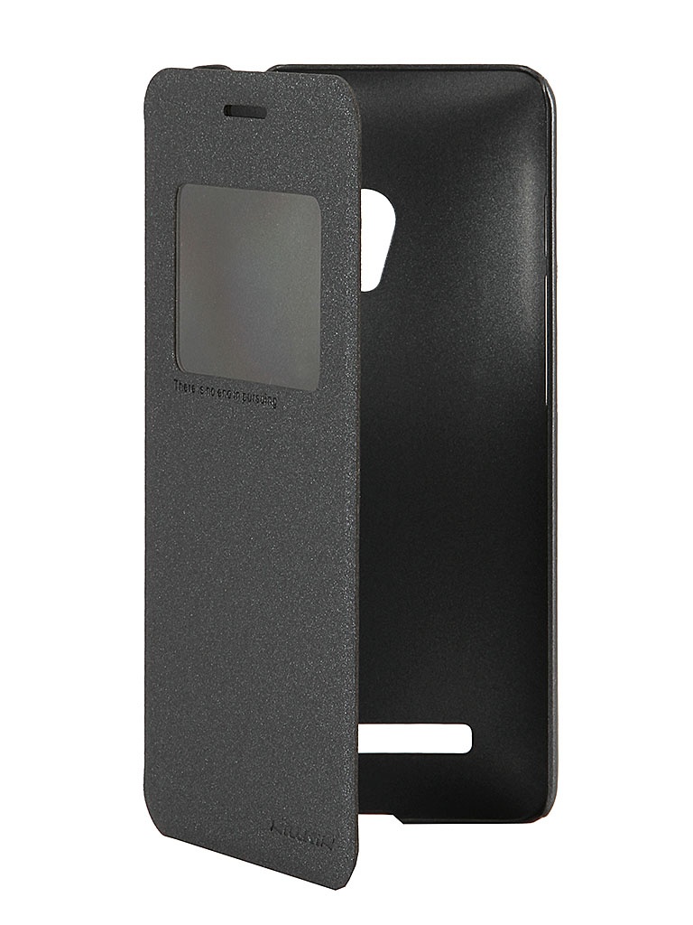  Аксессуар Чехол ASUS ZenFone 5 Nillkin Sparkle Leather Case Black T-N-AZP5-009