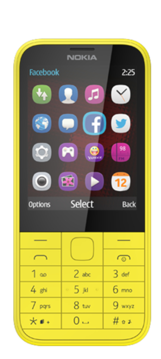 Nokia 225 Yellow
