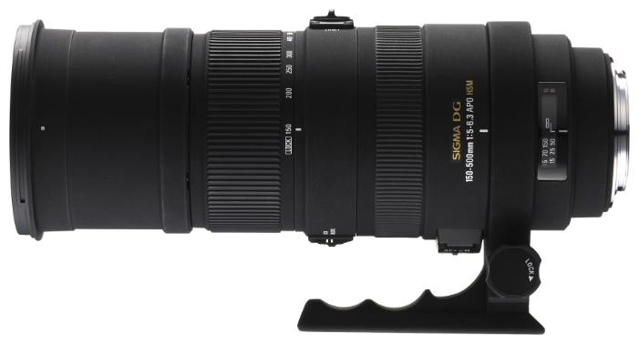 Sigma Объектив Sigma Canon AF 150-500 mm F/5.0-6.3 APO DG OS HSM