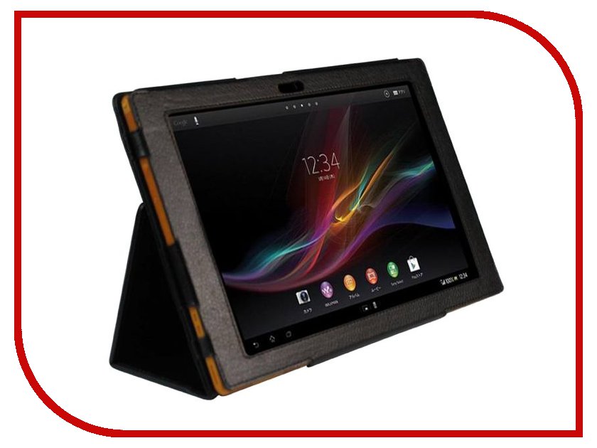 Аксессуар Чехол Sony Xperia Tablet Z2 10.1 IT Baggage/Skinbox иск. кожа Black ITSYXZ201-1