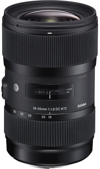 Sigma Объектив Sigma Nikon AF 18-35 mm F/1.8 DC HSM
