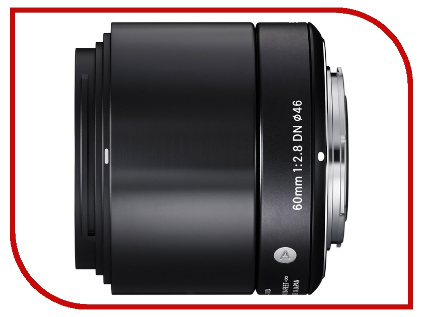  Sigma Sony E AF 60 mm F / 2.8 DN ART for NEX Black