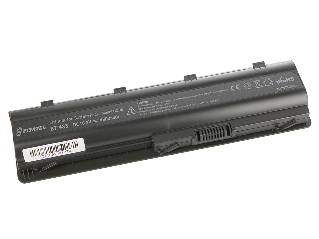  Аккумулятор HP Compaq Presario CQ42/CQ62/CQ72/G62/G72 Series Pitatel 4800mAh BT-483