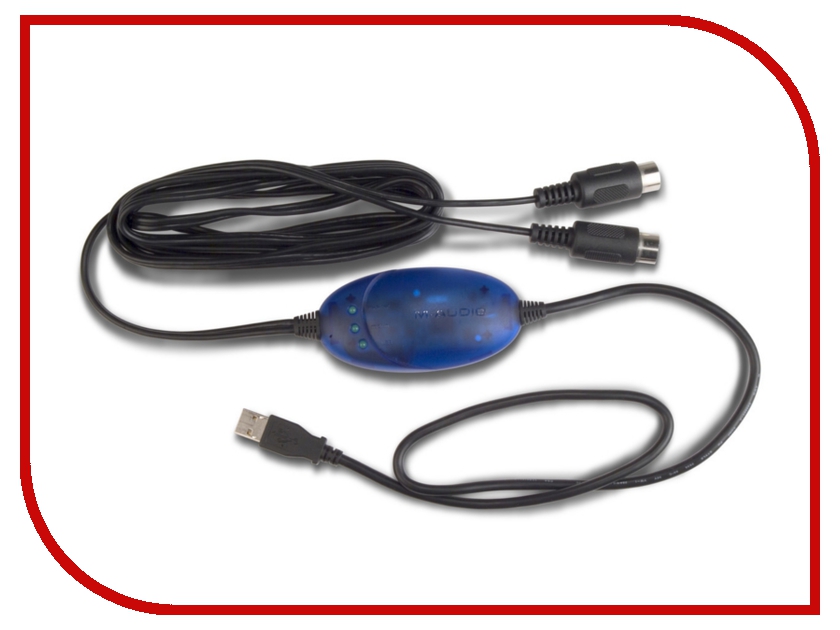 внешние звуковые карты MidiSport UNO USB  Звуковая карта M-Audio MidiSport UNO USB