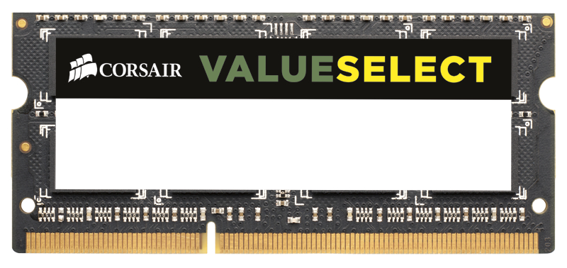   Corsair PC3-12800 SO-DIMM DDR3 1600MHZ - 8Gb CMSO8GX3M1A1600C11<br>