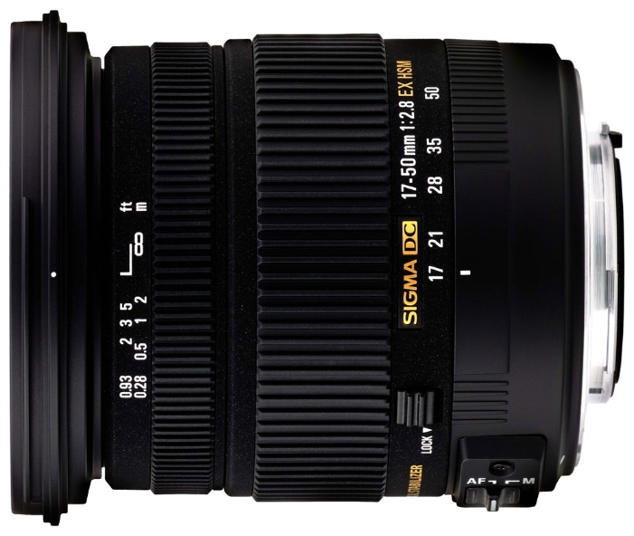 Sigma Объектив Sigma Nikon AF 17-50 mm F/2.8 DC EX OS HSM