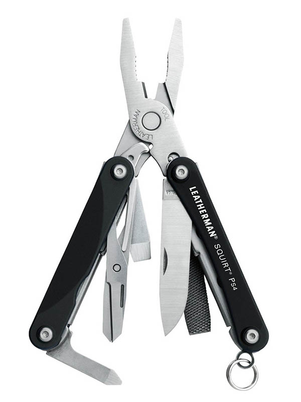  Мультитул Leatherman Squirt PS4 Black 831234