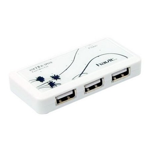  Хаб USB Havit HV-H12 USB 4 Port White