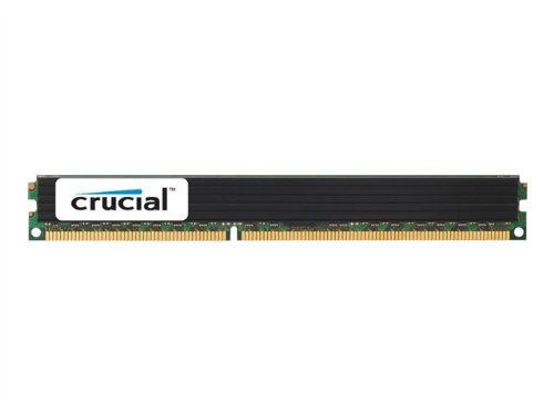 Crucial PC3-12800 RDIMM DDR3 1600MHz ECC Reg CL11 DRx8 1.35V VLP - 4Gb CT4G3ERVLD8160B