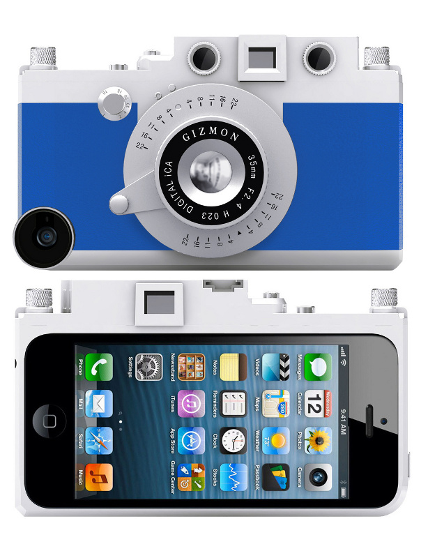  Аксессуар Кейс GIZMON iCA5 for iPhone 5 / 5S Blue 82364