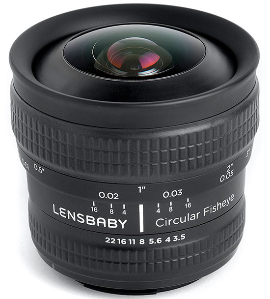 Lensbaby Объектив Lensbaby Circular Fisheye for Nikon LBCFEN