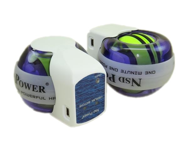 Powerball - Тренажер кистевой Powerball 250 Hz Autostart Multi Light Bluetooth PB-188AML+BT