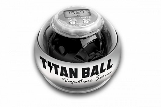 Megamind - Тренажер кистевой Megamind Titan Ball Signature Neon Pro White