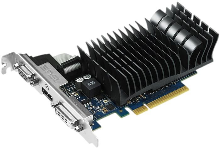 Asus GeForce GT 730 902Mhz PCI-E 2.0 2048Mb 1800Mhz 64 bit DVI HDMI HDCP GT730-SL-2GD3-BRK