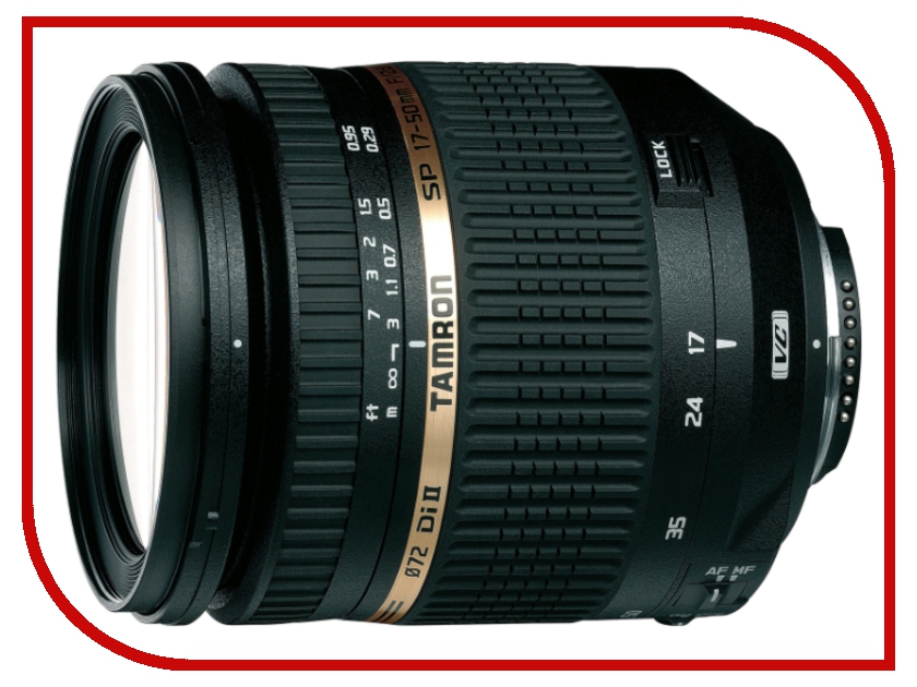  Tamron SP AF 17-50mm f / 2.8 XR Di II LD VC Aspherical (IF) Canon EF-S