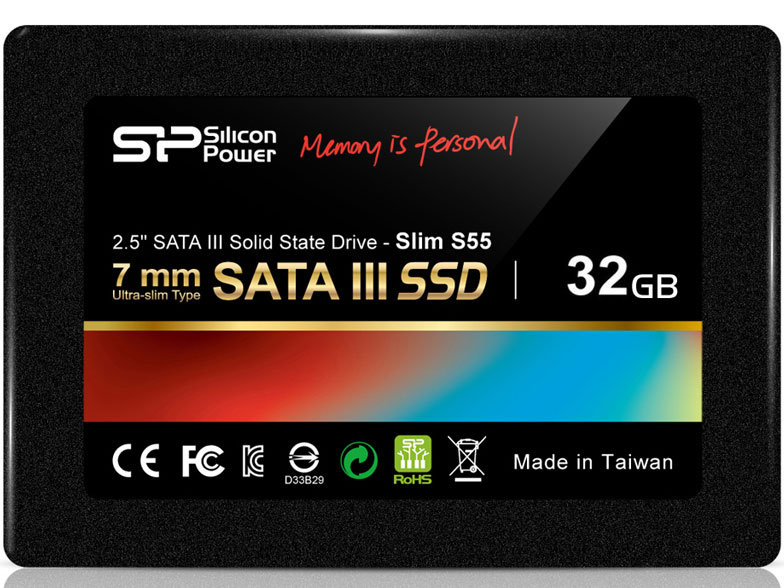 Silicon Power 32Gb - Silicon Power Slim S55 SP032GBSS3S55S25