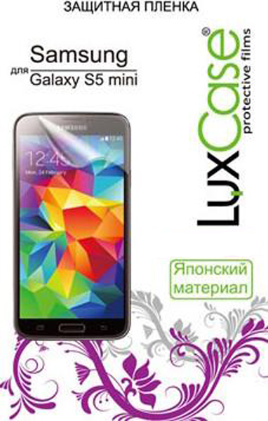 LuxCase Аксессуар Защитная пленка Samsung SM-G800 Galaxy S5 mini LuxCase антибликовая 80857