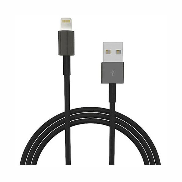  Аксессуар Rexant USB for iPhone 5 / 5S 2m Black 18-4220