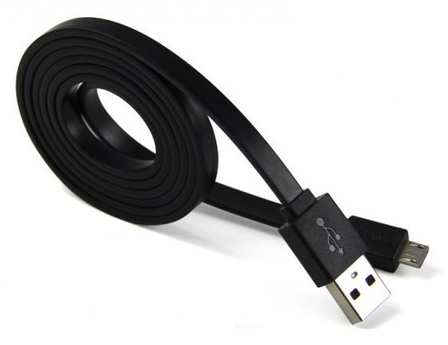  Аксессуар Rexant USB - microUSB 1m Black 18-4270