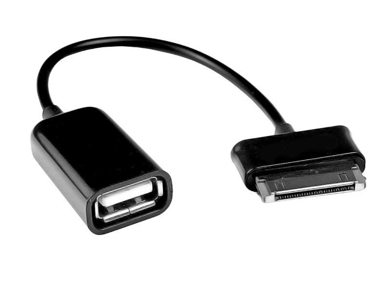  Аксессуар Кабель USB OTG Samsung Galaxy - USB Rexant 0.15m Black 18-1183