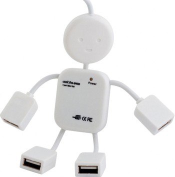  Хаб USB Rexant 18-4102 USB 4 ports White