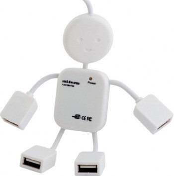 Хаб USB Rexant 18-4102 4 ports White