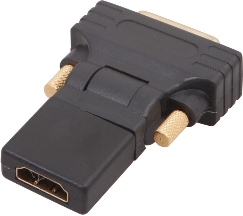  Аксессуар Rexant Plug DVI-D - Jack HDMI 17-6812-01