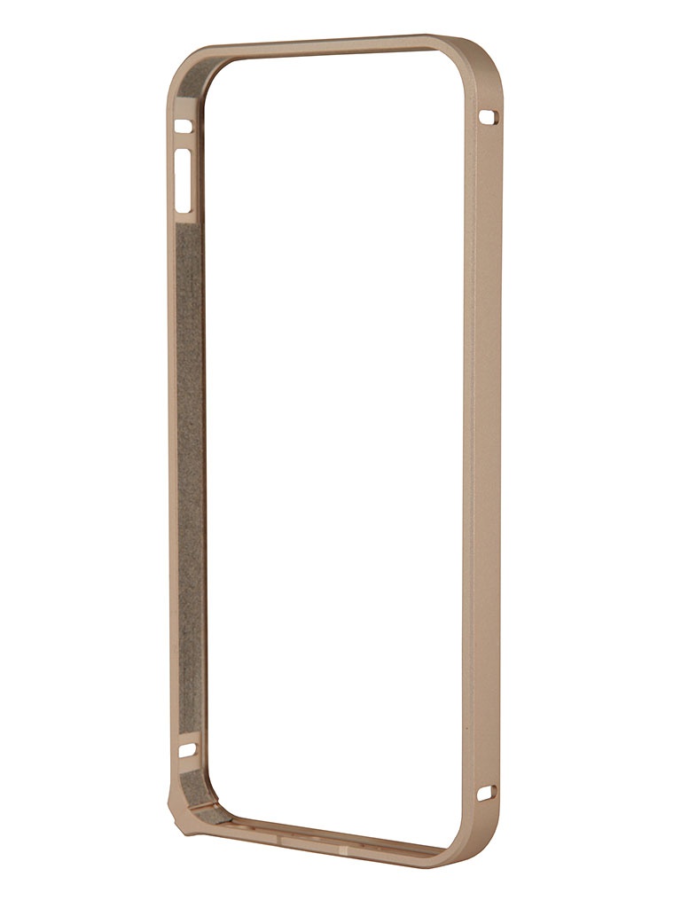 Deppa Аксессуар Чехол-бампер Deppa Alum Bumper for iPhone 5 / 5S Gold 63135