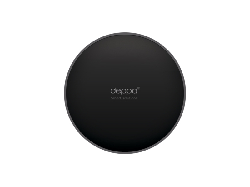 Deppa Держатель Deppa 55125 Black Самоклеющийся диск для установки держателя