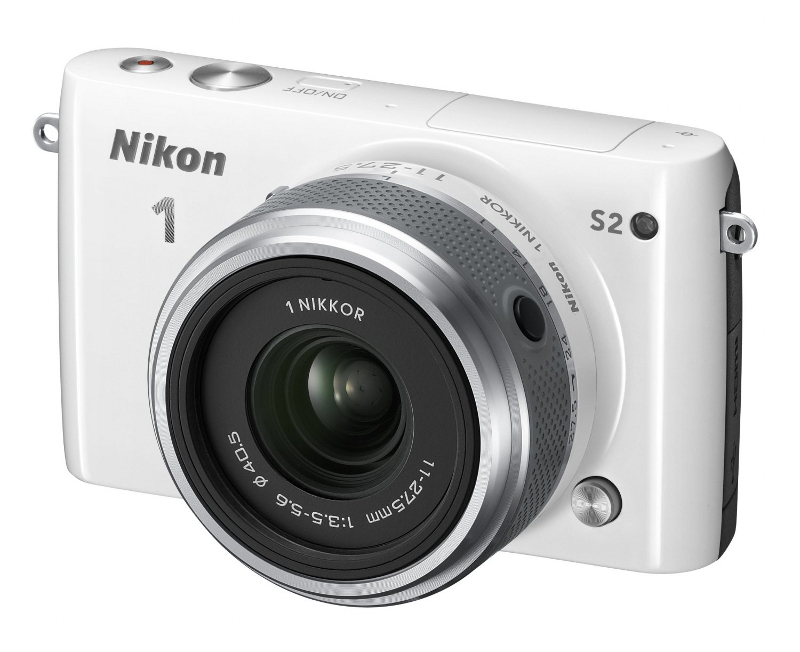 Nikon Фотоаппарат Nikon 1 S2 Kit 11-27.5 mm F/3.5-5.6 White