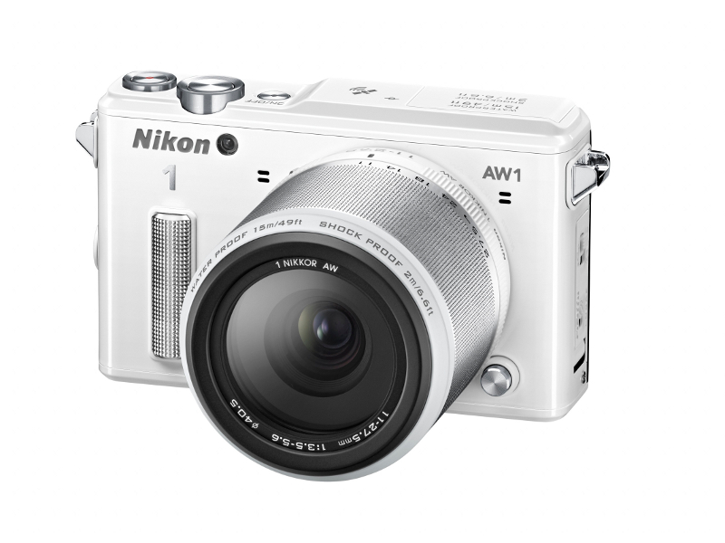 Nikon Фотоаппарат Nikon 1 AW1 Kit 11-27.5 mm F/3.5-5.6 White