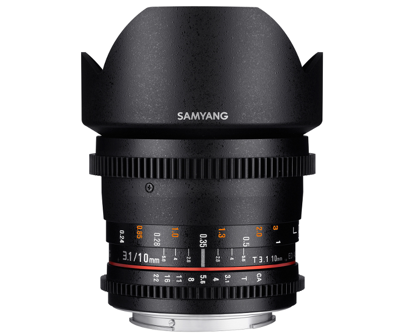 Samyang Объектив Samyang Canon MF 10 mm T3.1 ED AS NCS CS VDSLR