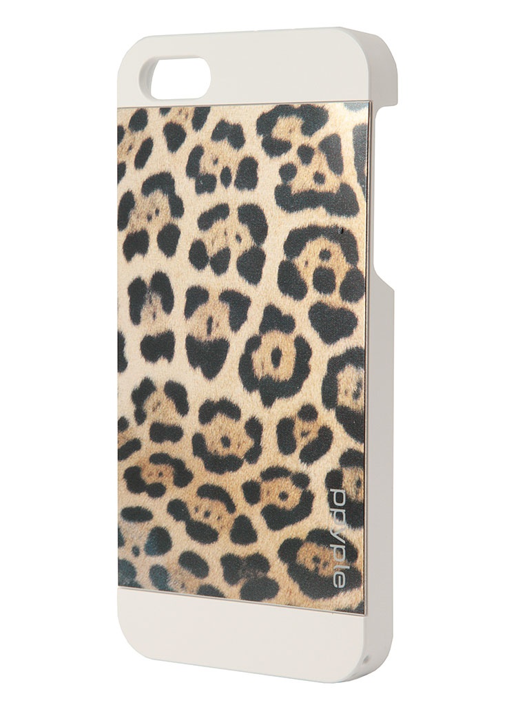 Аксессуар Чехол-накладка Ppyple Metal Jacket for iPhone 5 / 5S Jaguar White