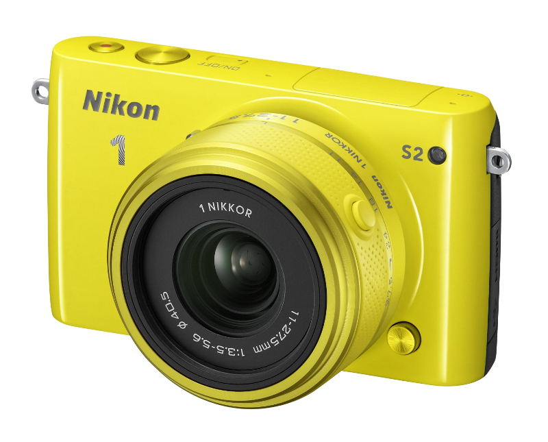 Nikon Фотоаппарат Nikon 1 S2 Kit 11-27.5 mm F/3.5-5.6 Yellow