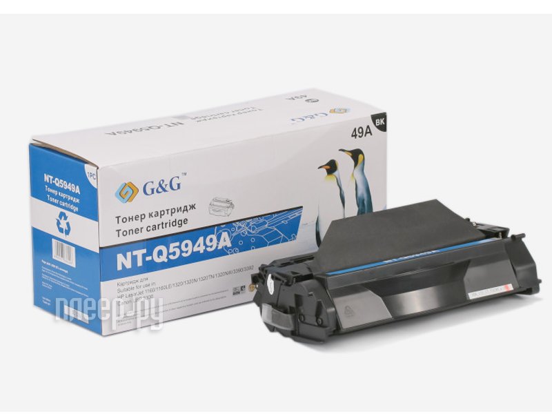  Картридж G&G NT-Q5949A for HP LaserJet 1160/1320/3390/3392/Canon LBP-3300/3360