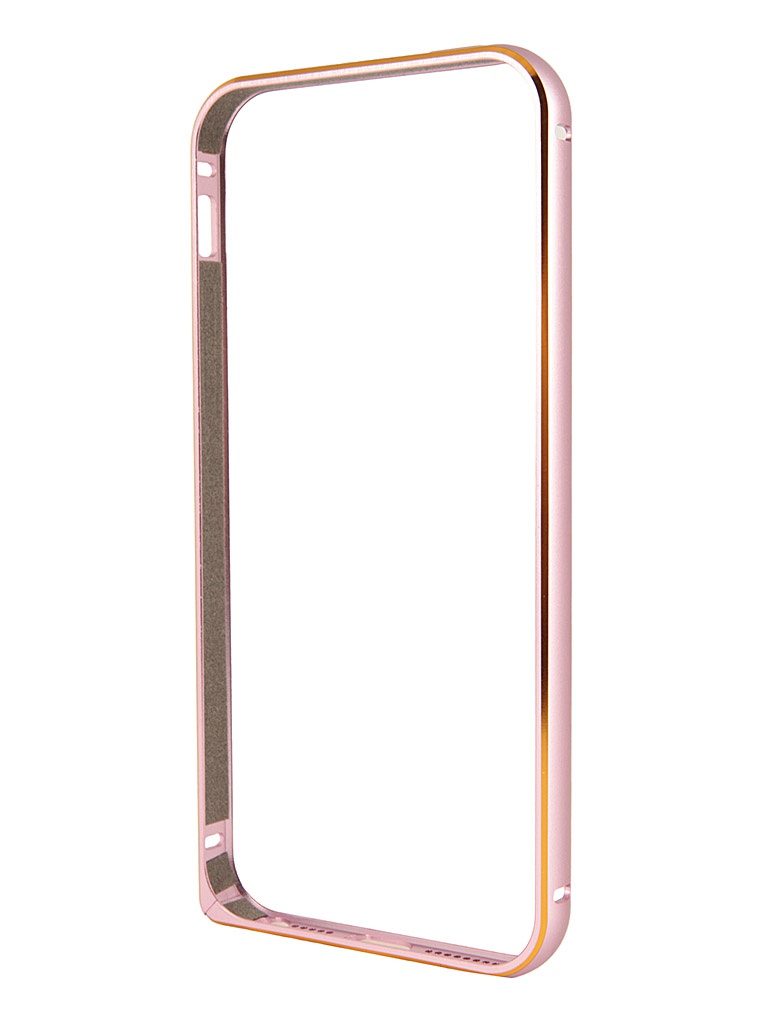  Аксессуар Чехол-бампер Ainy for iPhone 5 Pink QC-A008D